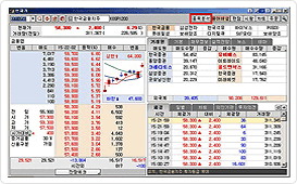 HTS 화면 예시, 상세설명 우측 참조